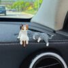 6 Little Cat Car Ornaments