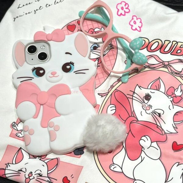 3D Disney Marie Case