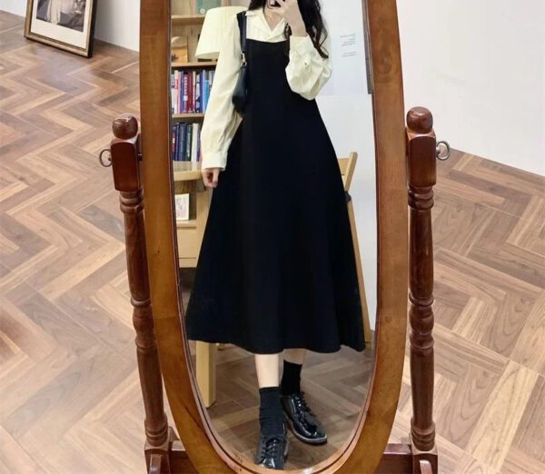 French Hepburn Style Dress Top