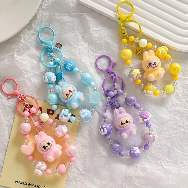 Beaded Rag Labubu Labubu Doll Beaded Charms - Flip In Cart