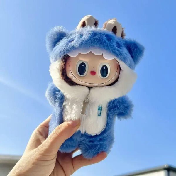 1 Labubu Blue Hoodie