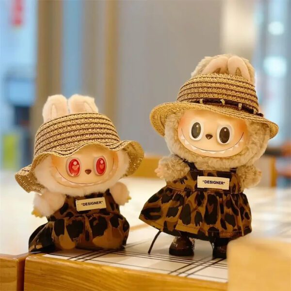 Labubu Leopard Print Dress