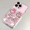 Labubu Pink Case