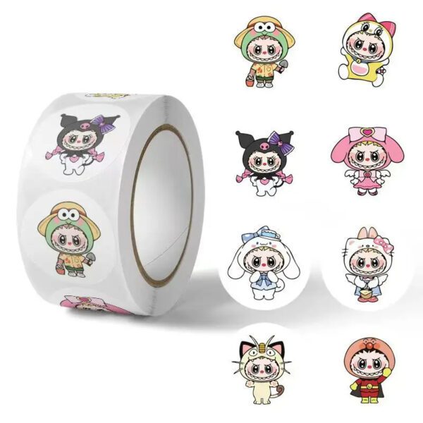 Labubu Anime Sticker Set