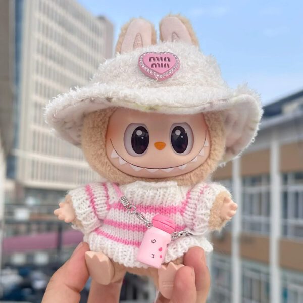 Labubu Blush Stripe Cozy Fit