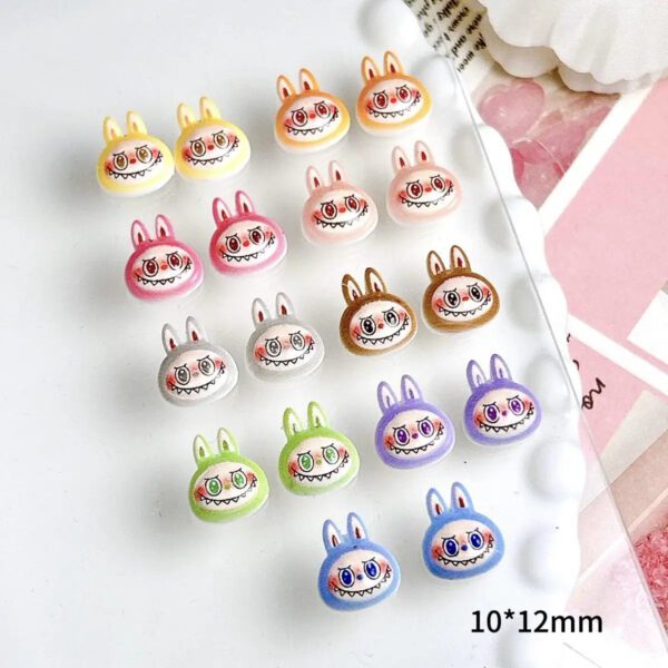 Labubu Luminous Nail Charms