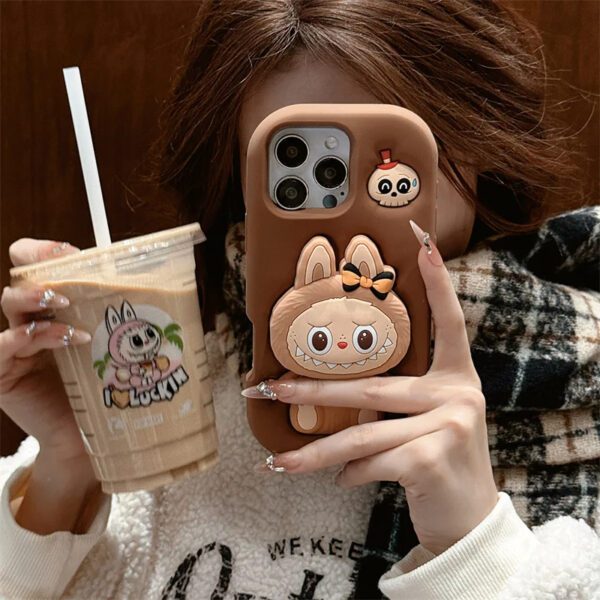 3D Labubu Bracket Case