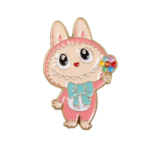Labubu Enamel Badges