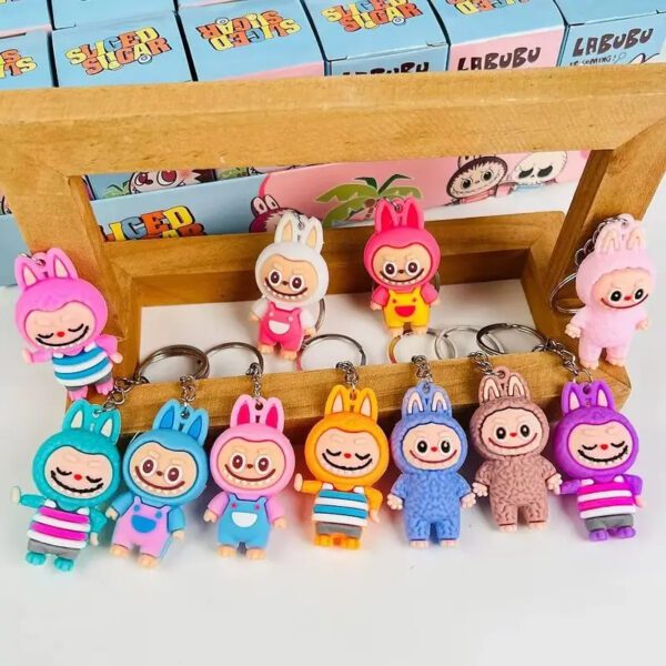 Labubu: Mini Seri Keychain Blind Box Collection