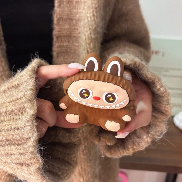 3D Labubu Doll AirPods Case