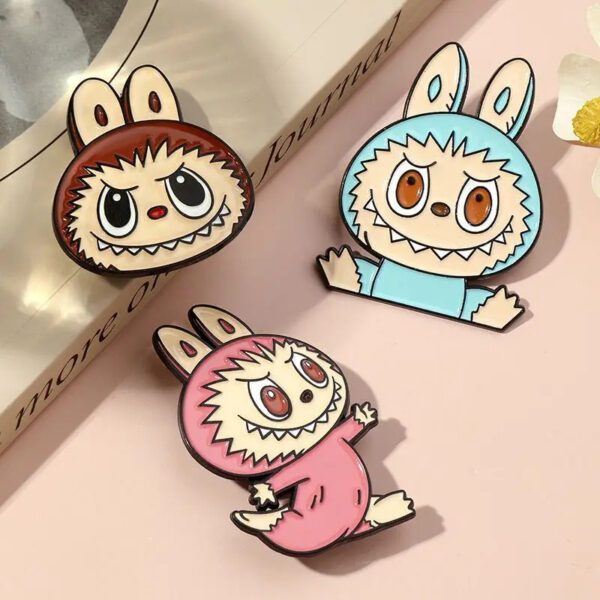 Labubu Enamel Pins Set