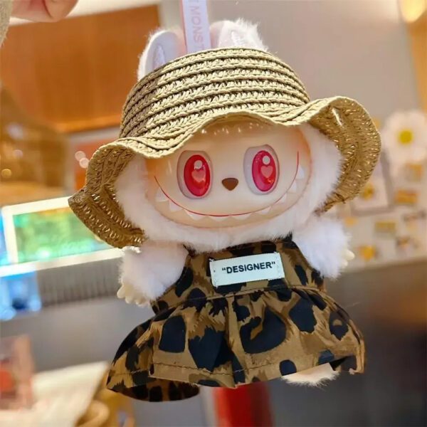 Labubu Leopard Print Dress