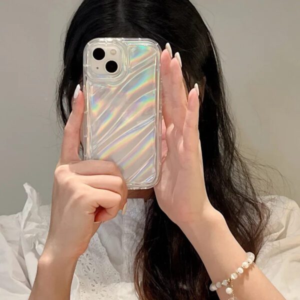 4 Silver Dreamy Wave Case