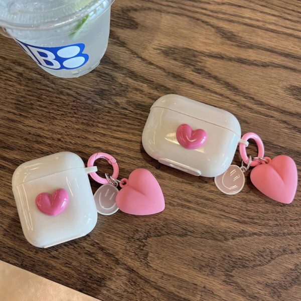 Mini Heart AirPods Case
