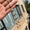 Beaded Cherry Phone Charm