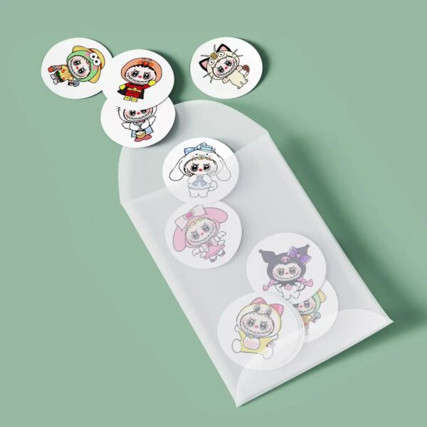 Labubu Anime Sticker Set