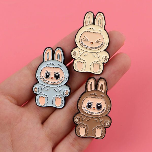 Labubu Enamel Pins Set