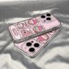 5 Labubu Pink Case