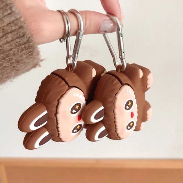 3D Labubu Doll AirPods Case