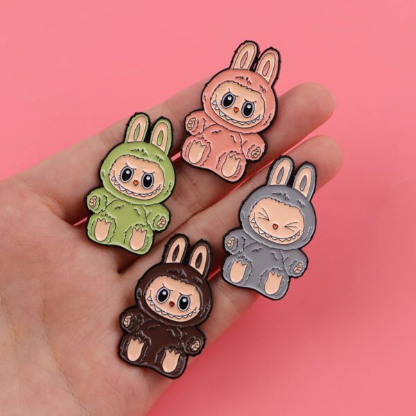 Labubu Enamel Pins Set