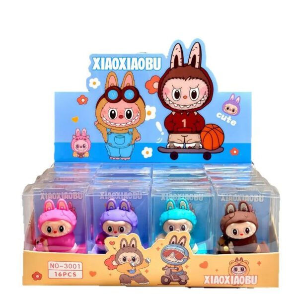 Labubu Doll Pencil Sharpener Set