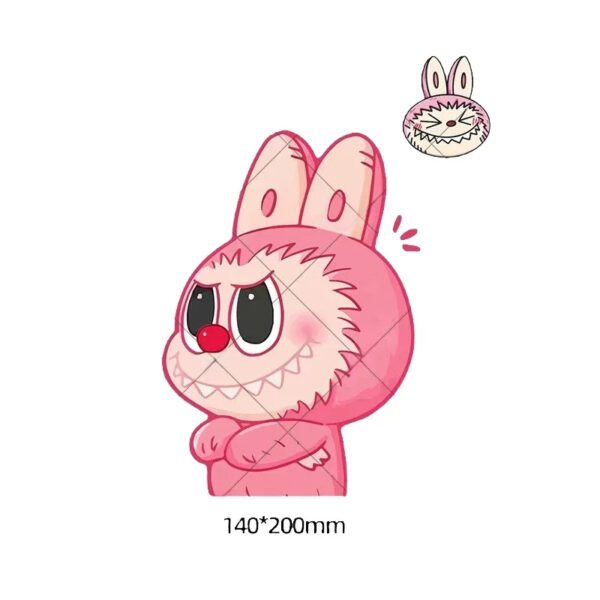 Labubu Car Sicker Set