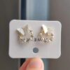 Crystal Butterfly Earrings