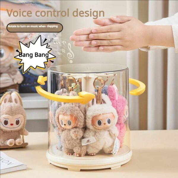 Transparent Rotating Display Box