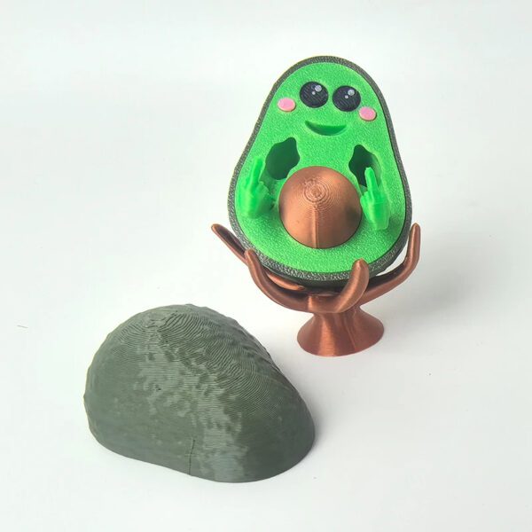Middle Finger Avacado Toy