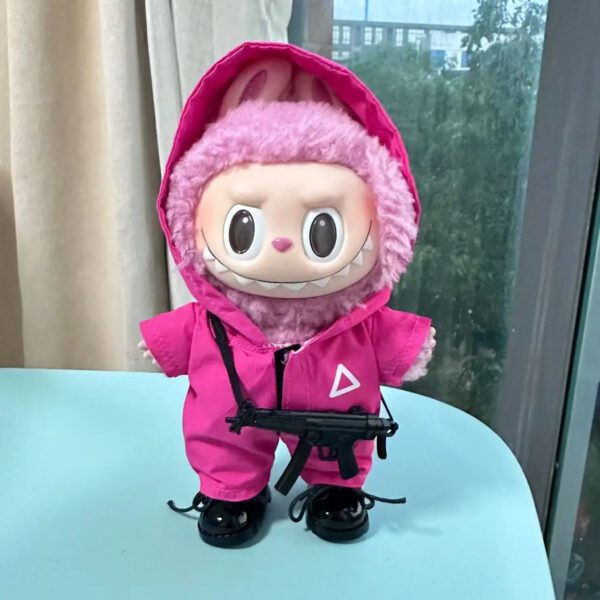 Labubu Squid Game Soldier Dress
