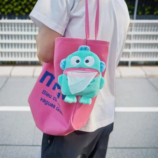 Sanrio Hangyodon Plush Tissue Box