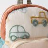 Car Embroidery Backpack