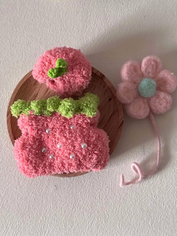 Strawberry Knitted Outfit