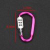5 Resettable Locker Carabiner