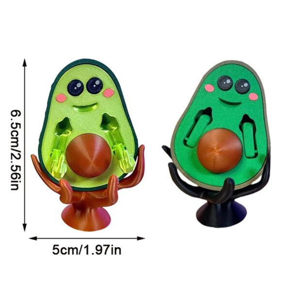 Middle Finger Avacado Toy