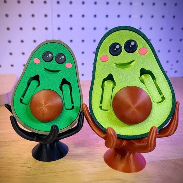 Middle Finger Avacado Toy