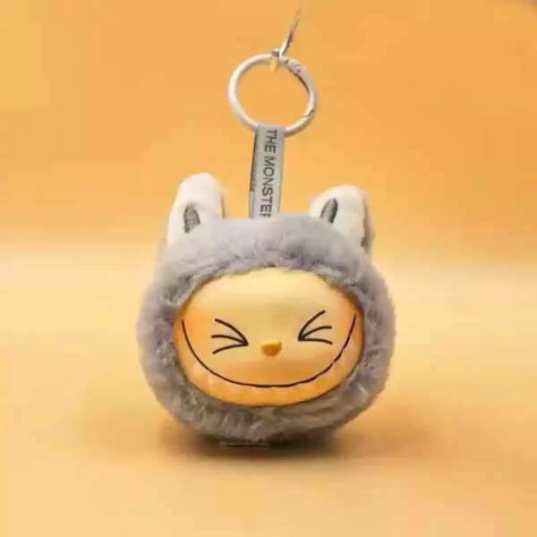 Labubu Head Plush Pendant Blind Pick