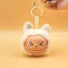 Labubu Head Plush Pendant Blind Pick