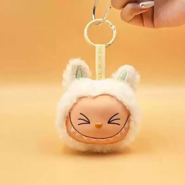 Labubu Head Plush Pendant Blind Pick