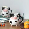 3D Cow Ceramic Cup