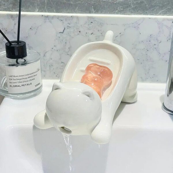 Cat Shaped Soap Dish