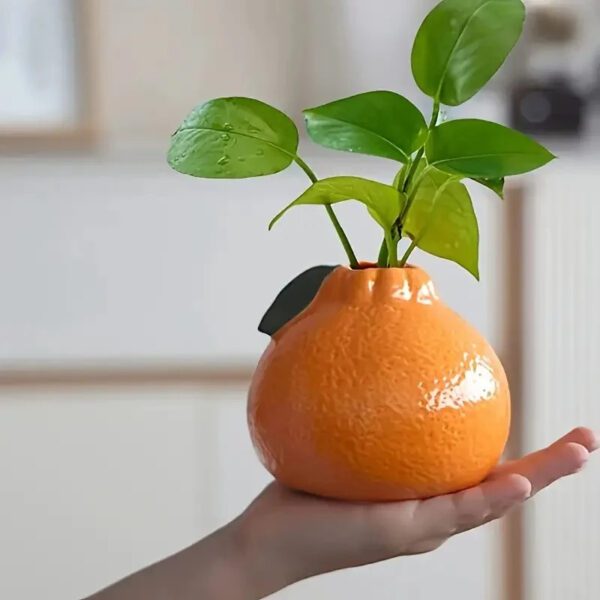 Orange Themed Vase