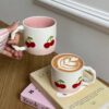 Red Cherry Coffee Cup