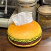 Hamburger Tissue Box
