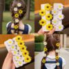 Flower Hair Clips Set