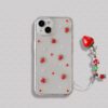 Ditsy Strawberry Charm Case