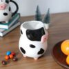 3D Cow Ceramic Cup