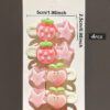 Strawberry Star Themed Hair Pin Set