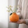 Orange Themed Vase