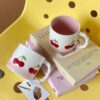 Red Cherry Coffee Cup
